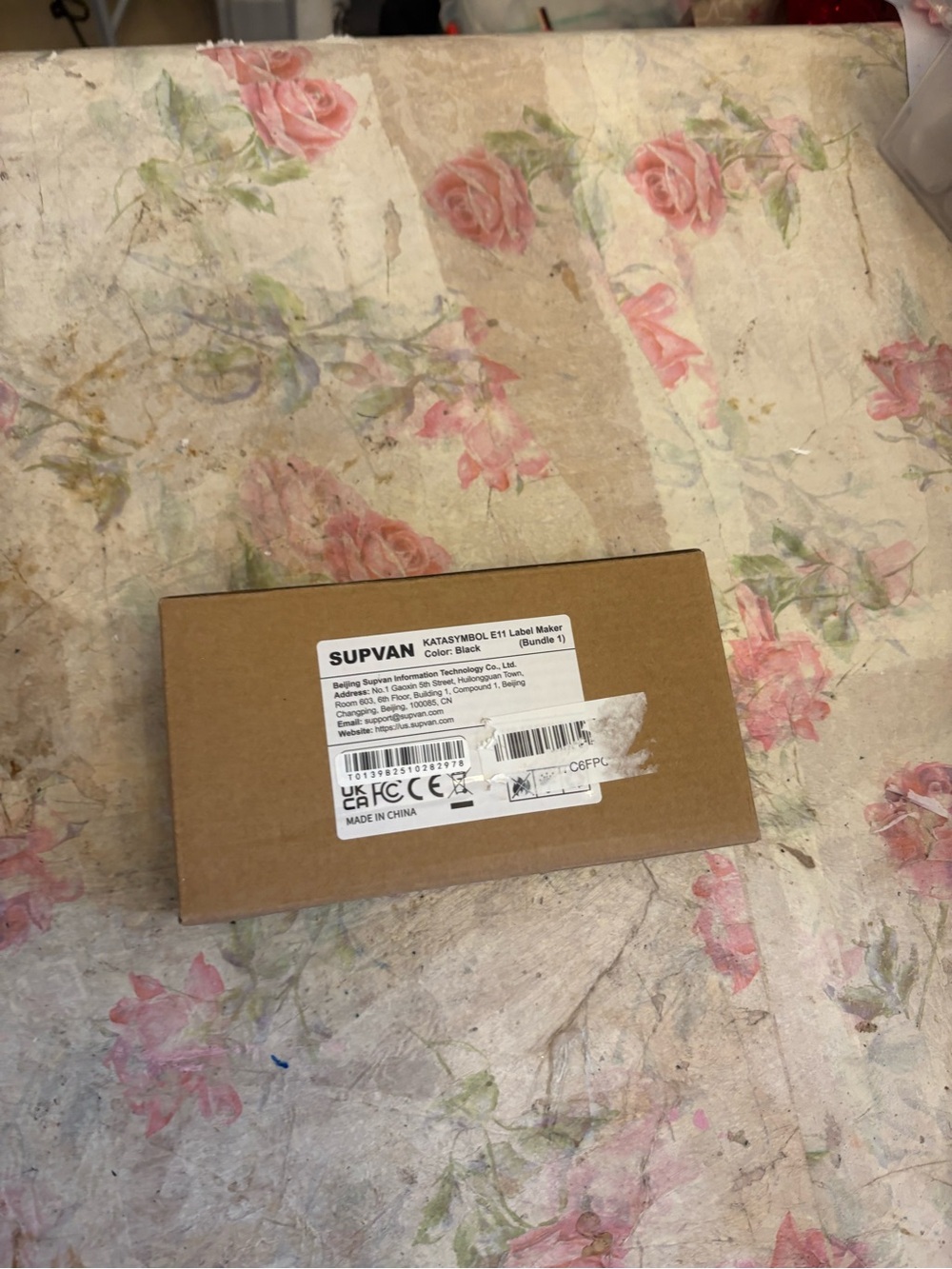 New Open Box SUPVAN E11 Bluetooth Label Maker Machine, Support Keyboard & App - Picture 10 of 10